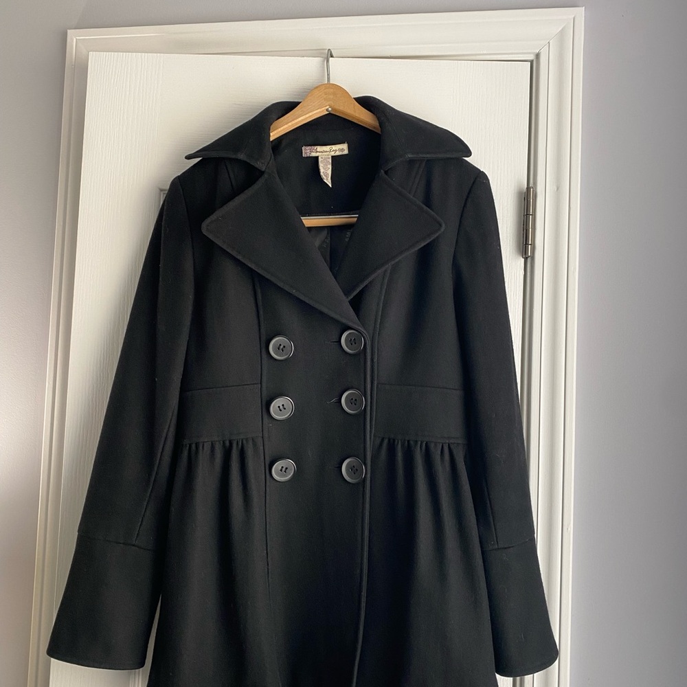 American Rag Elegant Black Pea Coat